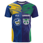 Custom Warriors-Eels T Shirt Together Sporty Style