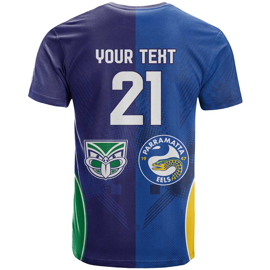 Custom Warriors-Eels T Shirt Together Sporty Style
