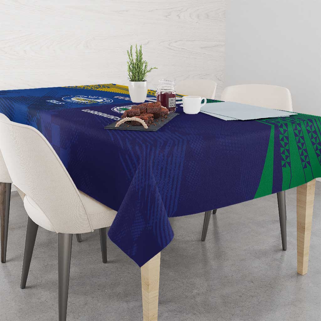 Custom Warriors-Eels Tablecloth Together Sporty Style