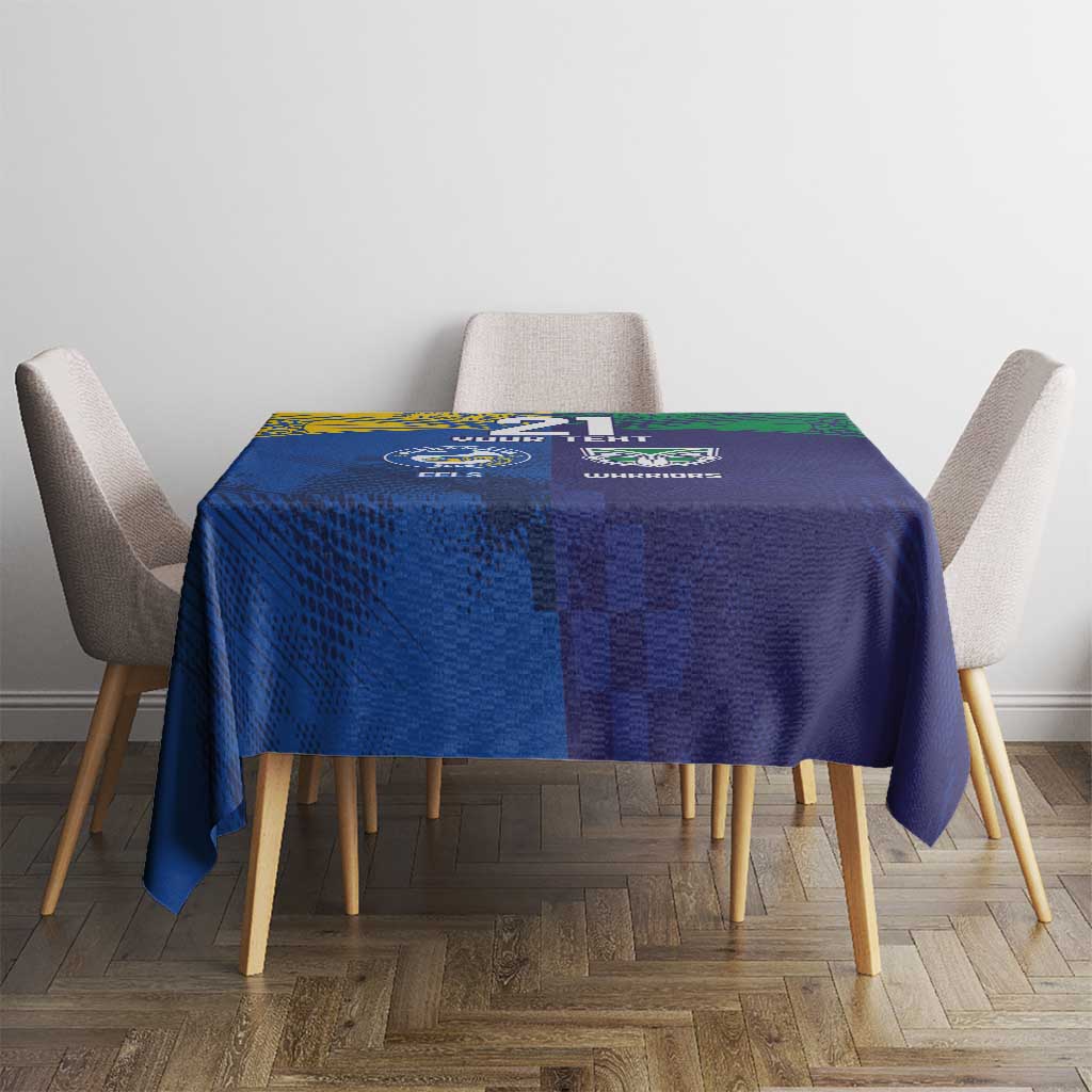 Custom Warriors-Eels Tablecloth Together Sporty Style