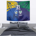 Custom Warriors-Eels Tapestry Together Sporty Style