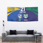 Custom Warriors-Eels Tapestry Together Sporty Style