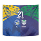 Custom Warriors-Eels Tapestry Together Sporty Style