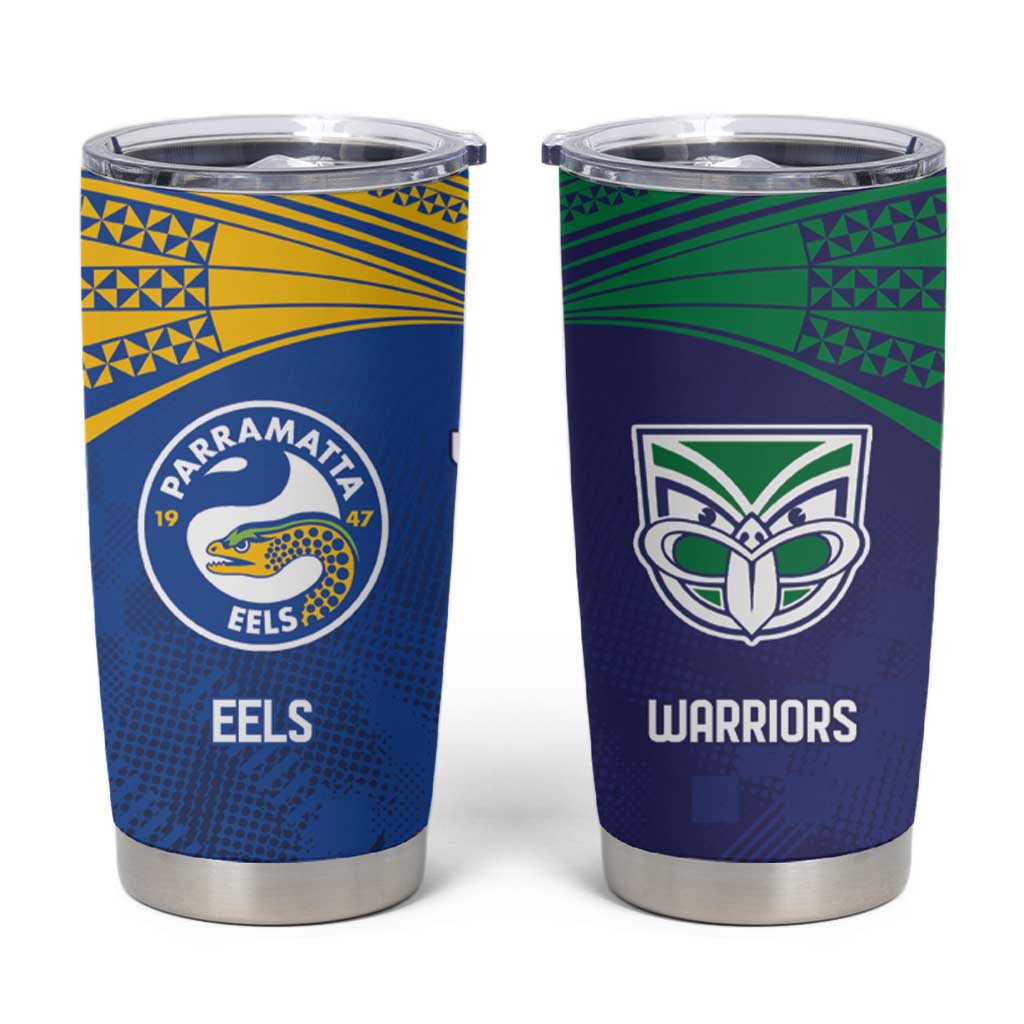 Custom Warriors-Eels Tumbler Cup Together Sporty Style