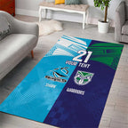 Custom Warriors-Shark Area Rug Together Sporty Style