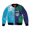 Custom Warriors-Shark Bomber Jacket Together Sporty Style