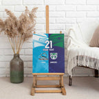 Custom Warriors-Shark Canvas Wall Art Together Sporty Style