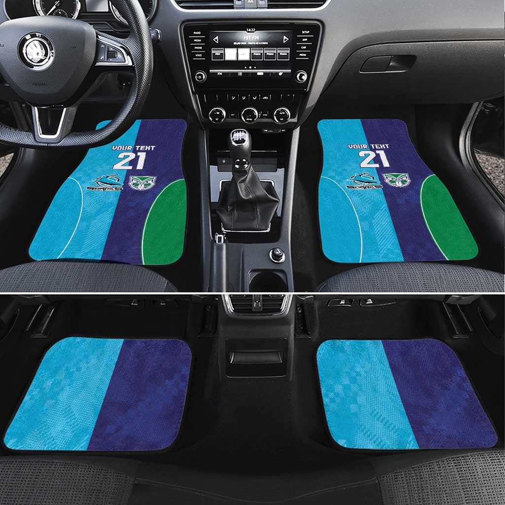 Custom Warriors-Shark Car Mats Together Sporty Style