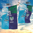 Custom Warriors-Shark Garden Flag Together Sporty Style