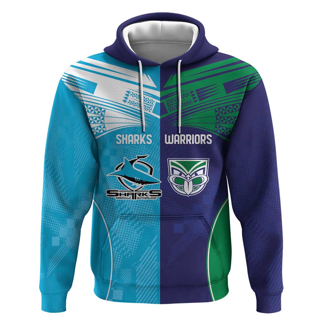 Custom Warriors-Shark Hoodie Together Sporty Style