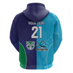 Custom Warriors-Shark Hoodie Together Sporty Style