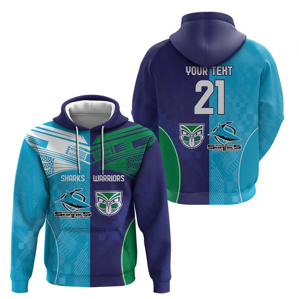 Custom Warriors-Shark Hoodie Together Sporty Style