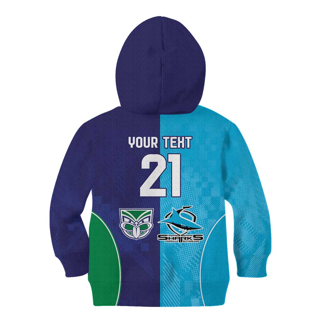 Custom Warriors-Shark Kid Hoodie Together Sporty Style