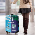 Custom Warriors-Shark Luggage Cover Together Sporty Style
