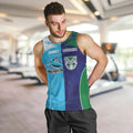 Custom Warriors-Shark Men Tank Top Together Sporty Style