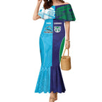 Custom Warriors-Shark Mermaid Dress Together Sporty Style