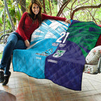 Custom Warriors-Shark Quilt Together Sporty Style