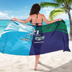 Custom Warriors-Shark Sarong Together Sporty Style