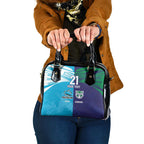 Custom Warriors-Shark Shoulder Handbag Together Sporty Style