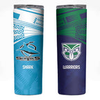 Custom Warriors-Shark Skinny Tumbler Together Sporty Style