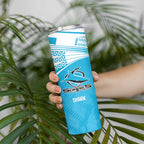 Custom Warriors-Shark Skinny Tumbler Together Sporty Style