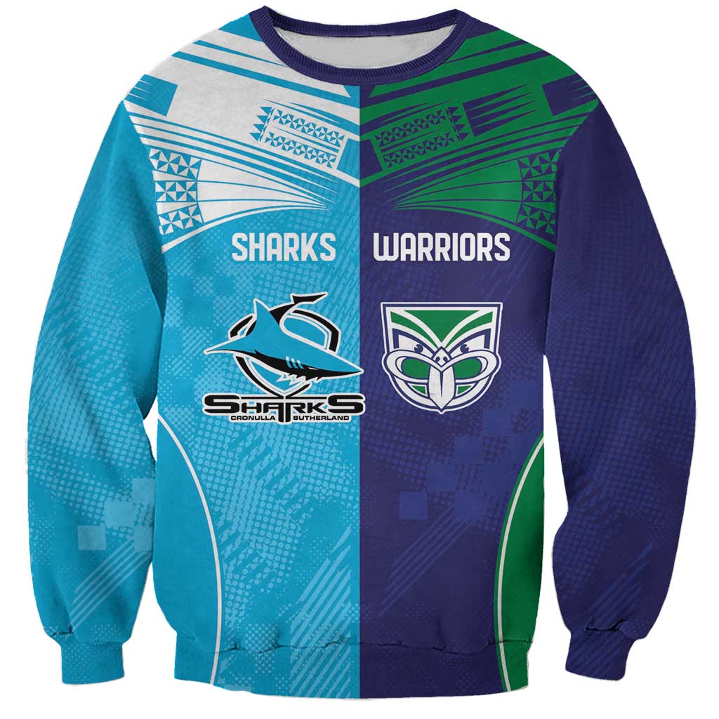 Custom Warriors-Shark Sweatshirt Together Sporty Style