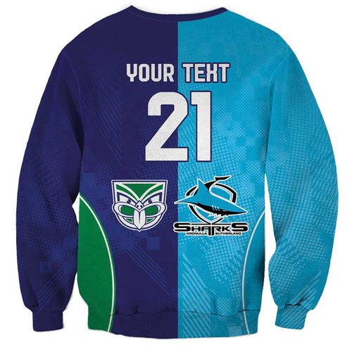 Custom Warriors-Shark Sweatshirt Together Sporty Style