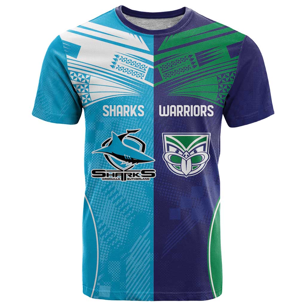 Custom Warriors-Shark T Shirt Together Sporty Style