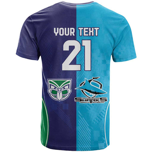 Custom Warriors-Shark T Shirt Together Sporty Style