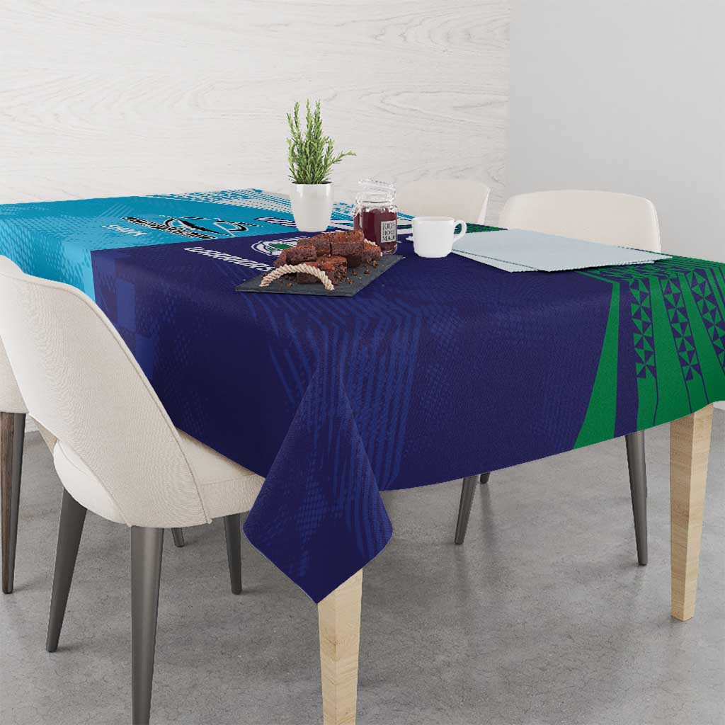 Custom Warriors-Shark Tablecloth Together Sporty Style