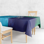 Custom Warriors-Shark Tablecloth Together Sporty Style