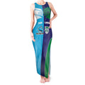Custom Warriors-Shark Tank Maxi Dress Together Sporty Style