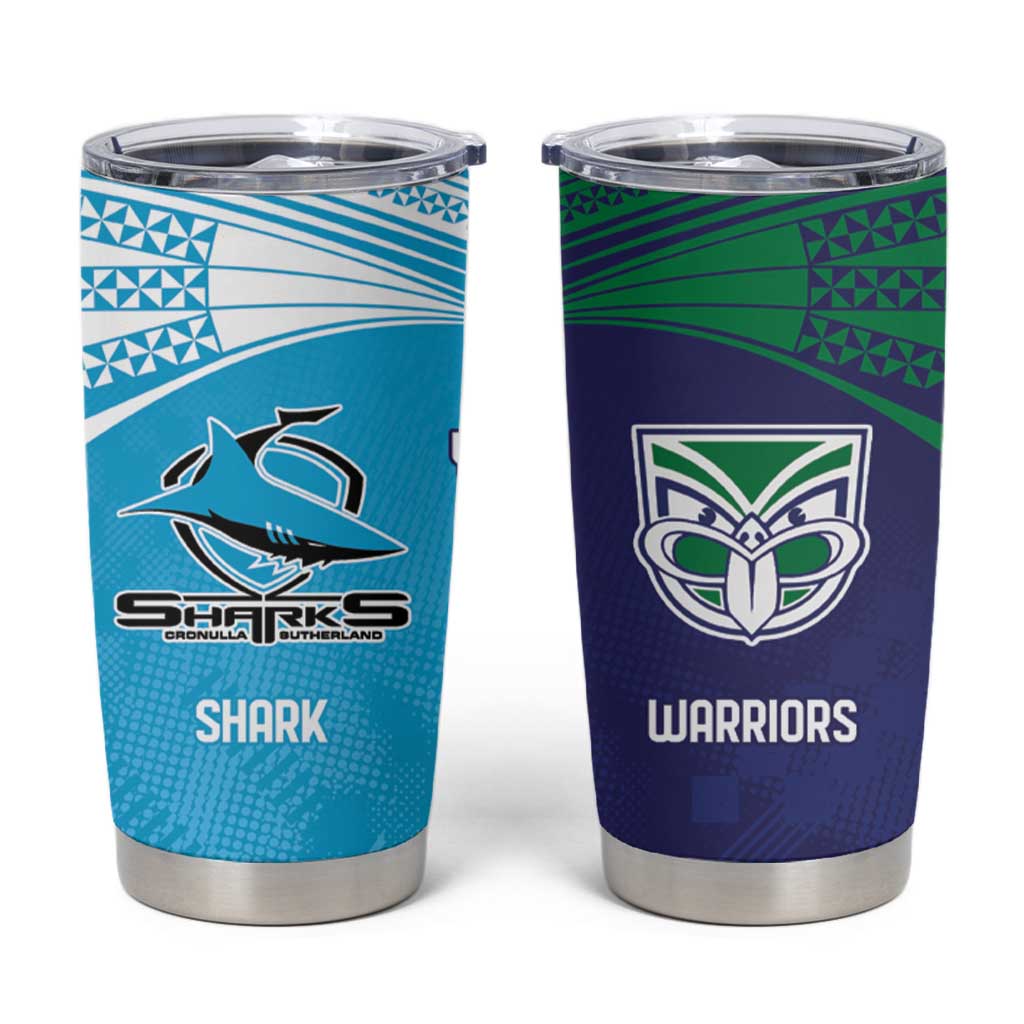 Custom Warriors-Shark Tumbler Cup Together Sporty Style