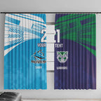 Custom Warriors-Shark Window Curtain Together Sporty Style