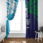 Custom Warriors-Shark Window Curtain Together Sporty Style