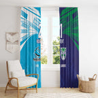 Custom Warriors-Shark Window Curtain Together Sporty Style