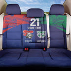 Custom Warriors-Knights Back Car Seat Cover Together Sporty Style