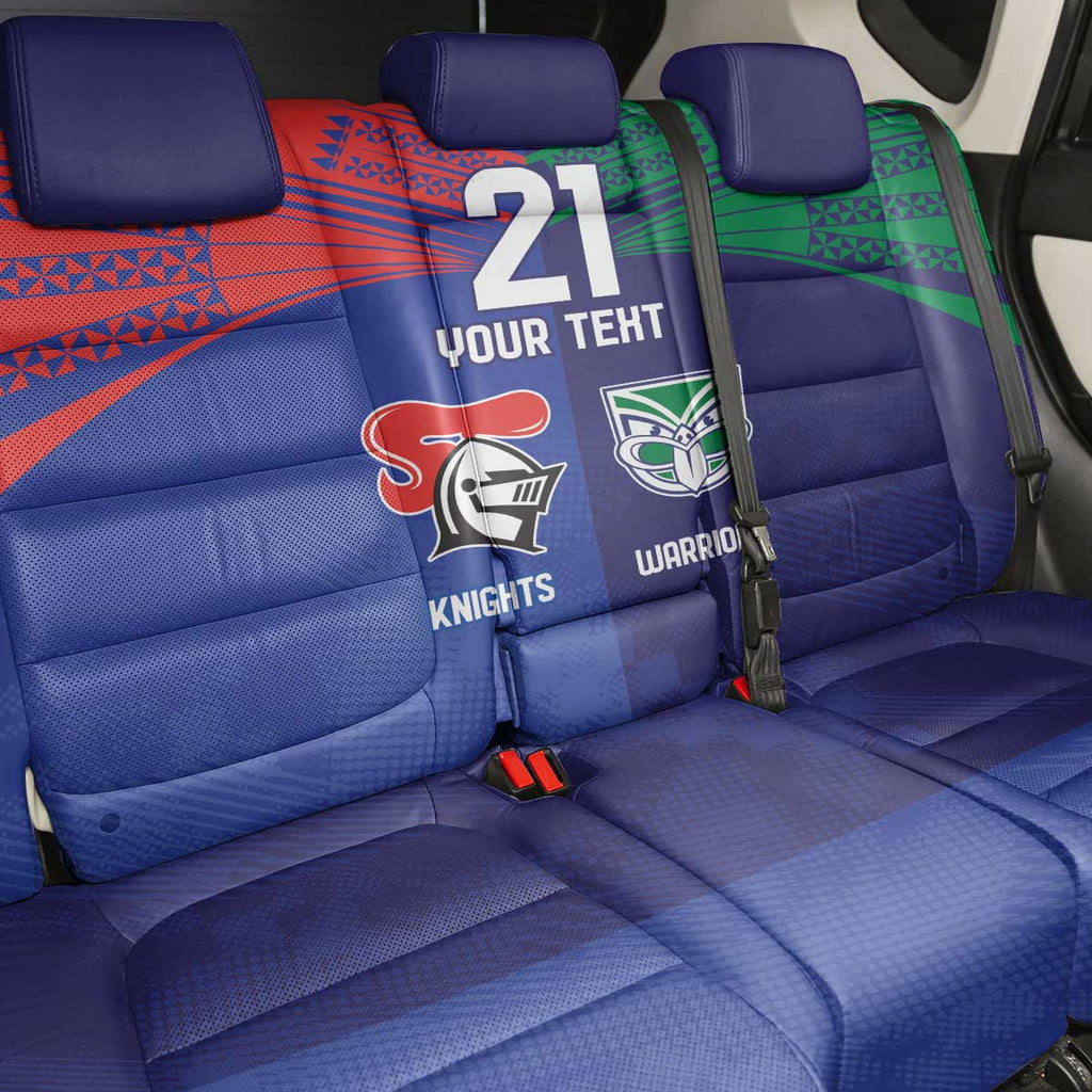 Custom Warriors-Knights Back Car Seat Cover Together Sporty Style
