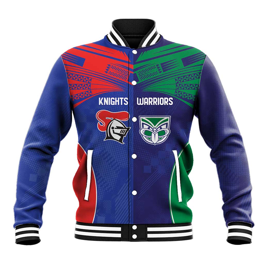 Custom Warriors-Knights Baseball Jacket Together Sporty Style