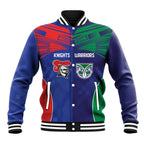 Custom Warriors-Knights Baseball Jacket Together Sporty Style