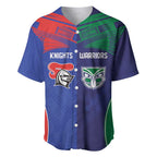 Custom Warriors-Knights Baseball Jersey Together Sporty Style