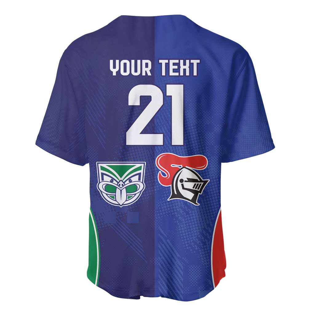 Custom Warriors-Knights Baseball Jersey Together Sporty Style