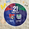 Custom Warriors-Knights Beach Blanket Together Sporty Style
