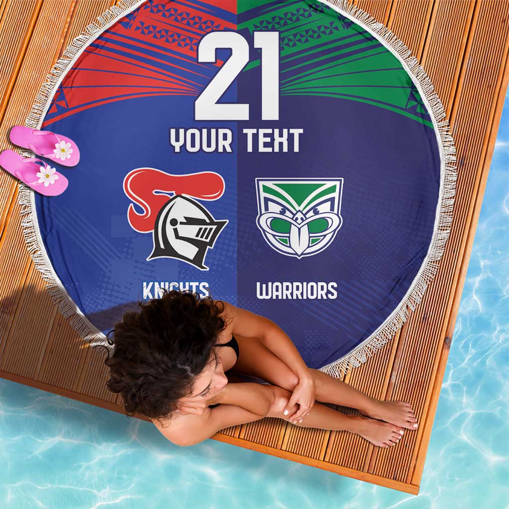 Custom Warriors-Knights Beach Blanket Together Sporty Style