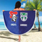 Custom Warriors-Knights Beach Blanket Together Sporty Style