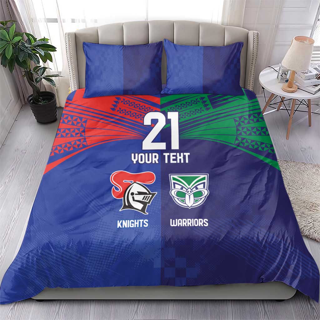 Custom Warriors-Knights Bedding Set Together Sporty Style