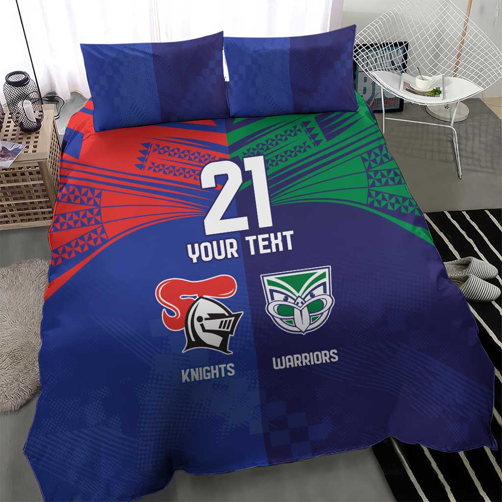 Custom Warriors-Knights Bedding Set Together Sporty Style