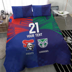 Custom Warriors-Knights Bedding Set Together Sporty Style