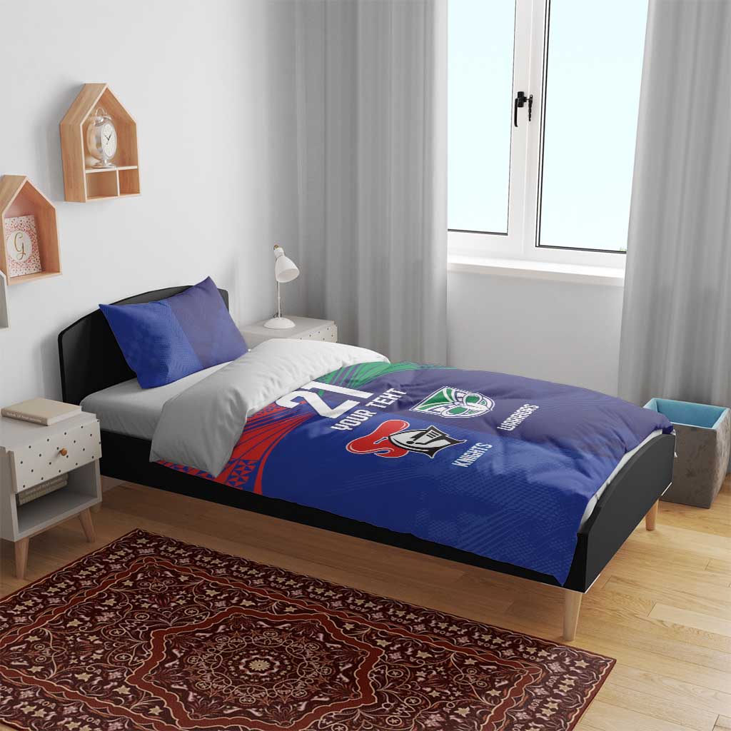 Custom Warriors-Knights Bedding Set Together Sporty Style