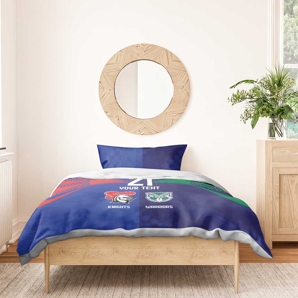 Custom Warriors-Knights Bedding Set Together Sporty Style
